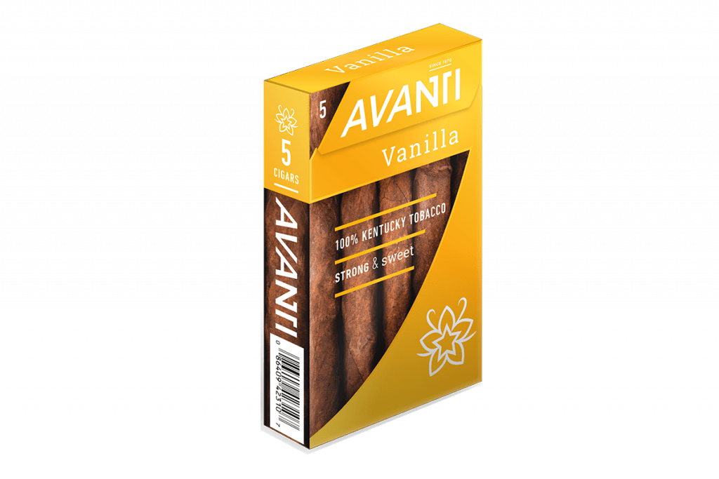 Avanti Vanilla 5 Pack - Avanti Cigar